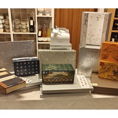 Julekalender chokolade og spiritus