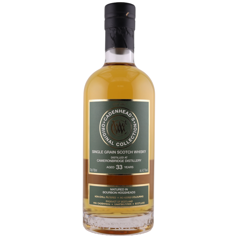 Cameronbridge 33 Years Cadenhead's Original Collection 42,7 %