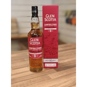 Glen Scotia Campbeltown Malts Festival 2025 - 9 years 54,3 % alc. Ribera Del Duero Finish