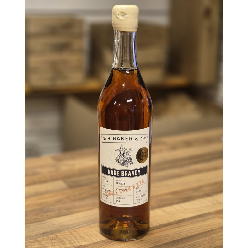 WV Baker &amp; Cie Rare Brandy Single Cask N.274 16years