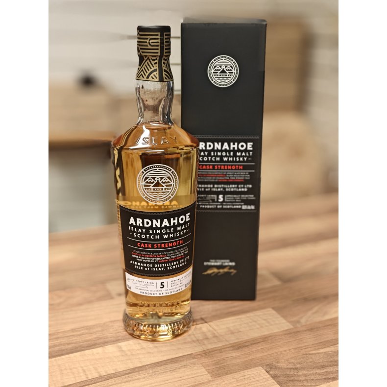 Ardnahoe Cask Strength Batch 1 Single Islay Malt Whisky 60,9%