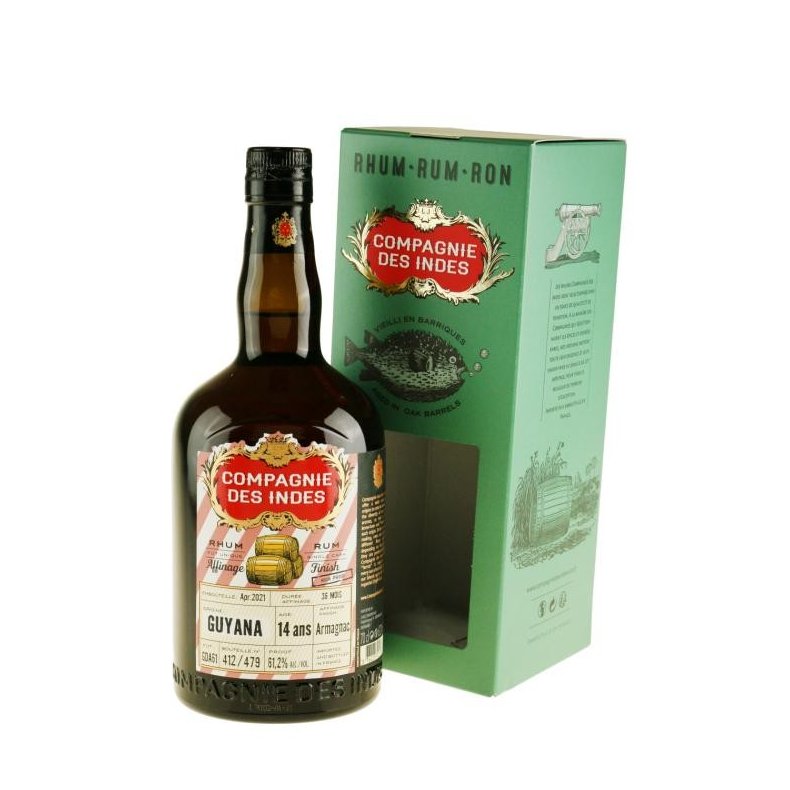 CDI Guyana Armagnac Cask Finish High Proof Denmark 61,2 %