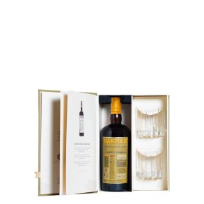 Hampden Estate 8 Years - Gavekasse med 2 Riedel glas