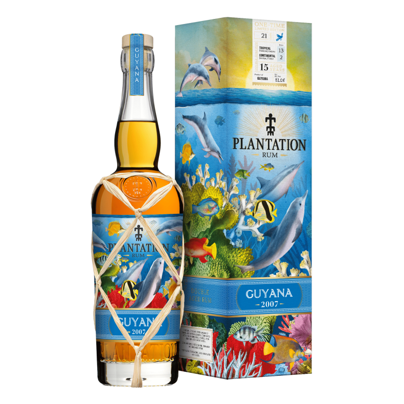 Plantation Guyana 2007 Vintage Under  The sea Serien 51 % alk.