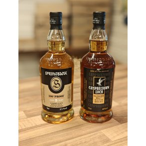 1 fl. Springbank 5 Year Old 100 Proof 57,1 % - Oktober 2025 + 1 fl. Campbeltown Loch Blended 46 %