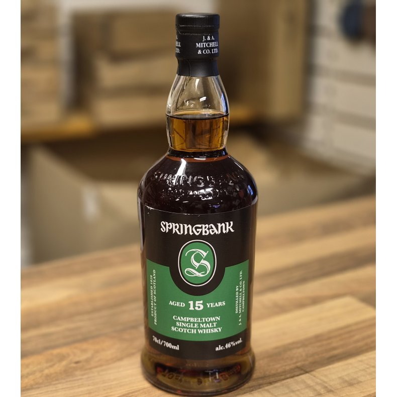 Springbank 15 Years 46% alk.