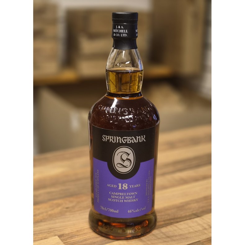 Springbank 18 �rs 46 % June 2026